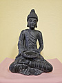 Buddhist Mendicant Plaster Statue