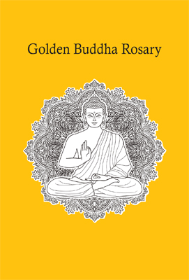 Golden Buddha Rosary Booklet
