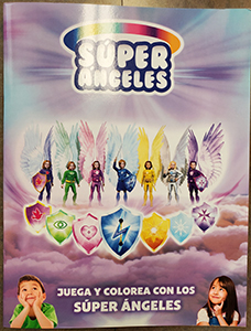Super Angeles - libro para colorear y actividades