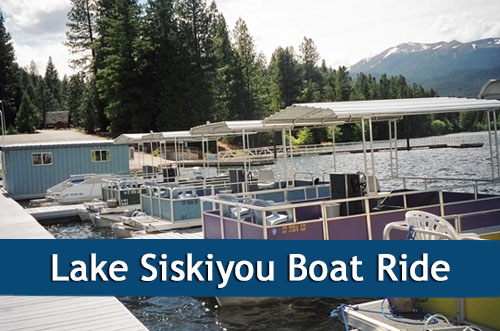 Lake Siskiyou Boat Ride
