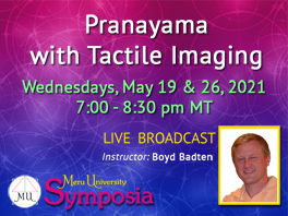 Pranayama with Tactile Imaging