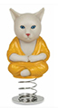 Dashboard Buddha Cat