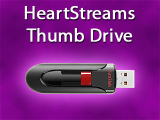 HeartStreams USB Thumb Drive