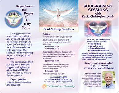 Soul-Raising Sessions Brochures - pack of 25