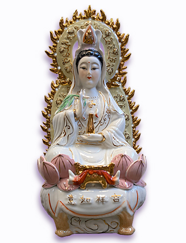 Porcelain Kuan Yin Statue