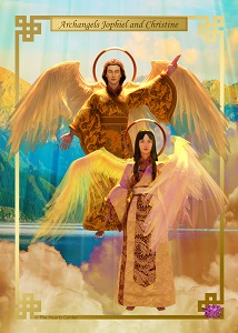 Archangels Jophiel and Christine 5x7