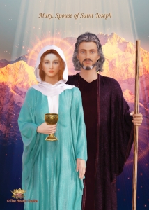 Mary, Spouse of Saint Joseph 5x7