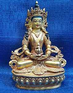 Tibetan Buddha Metal Statue