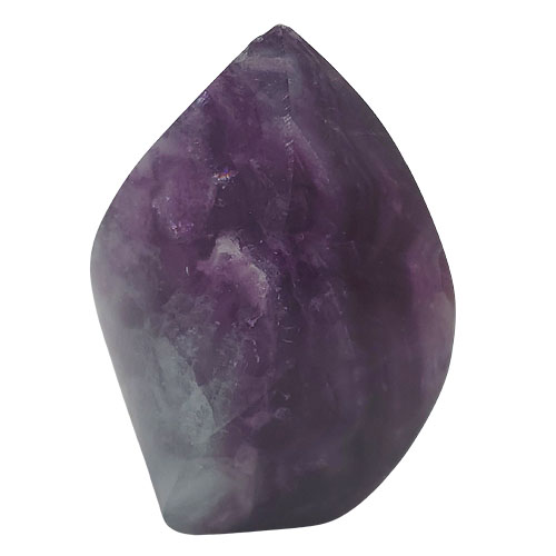 Polished Fluorite Flame