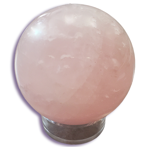 2.5 Inch Rose Quartz Sphere