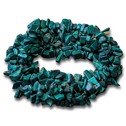 Chip Bracelet - Malachite